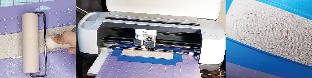 Cricut bracelet DIY overview step 4b: Cut leather bracelet